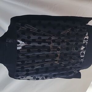 Mihara Yasuhiro Sheer Back Zippered Bomber Jacket Size 42